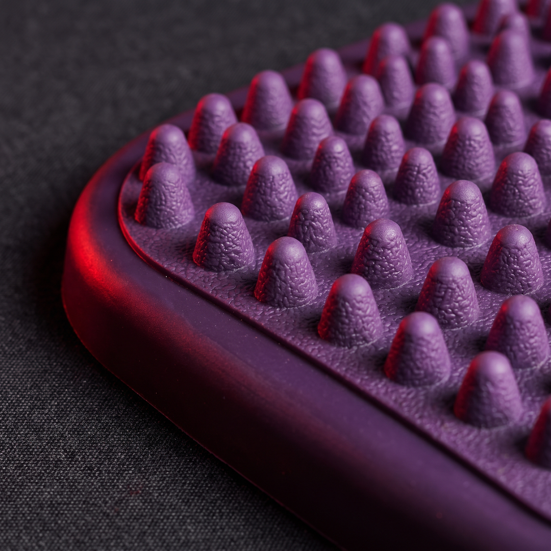 Acupuncture Board Foot Massage Mat Acupressure Reflexology Board Non-Toxic Foot Peg Massage Board for Recovery Mobility Relief Home Gym Use
