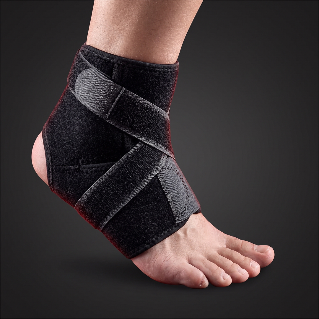 Adjustable Ankle Brace Ankle Support Wrap for Men and Women Sports Training Injury Rehabilitation Arthritis Foot Stabiliser Recovery Strap