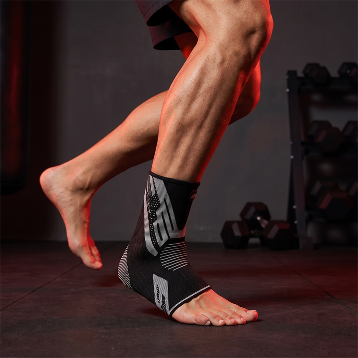 Adjustable Ankle Support Compression Sleeve Men Women Ankle Stabilizer Brace for Sports Fitness Recovery Rehabilitation Home Workout