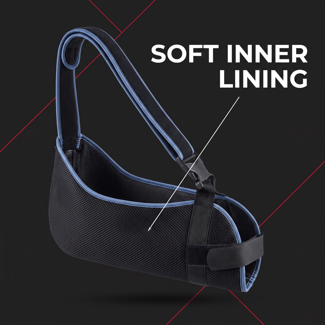 Adjustable Arm Support Sling Forearm Fixation Strap Breathable Shoulder Immobiliser for Kids Adults Comfort Daily Wear Recovery