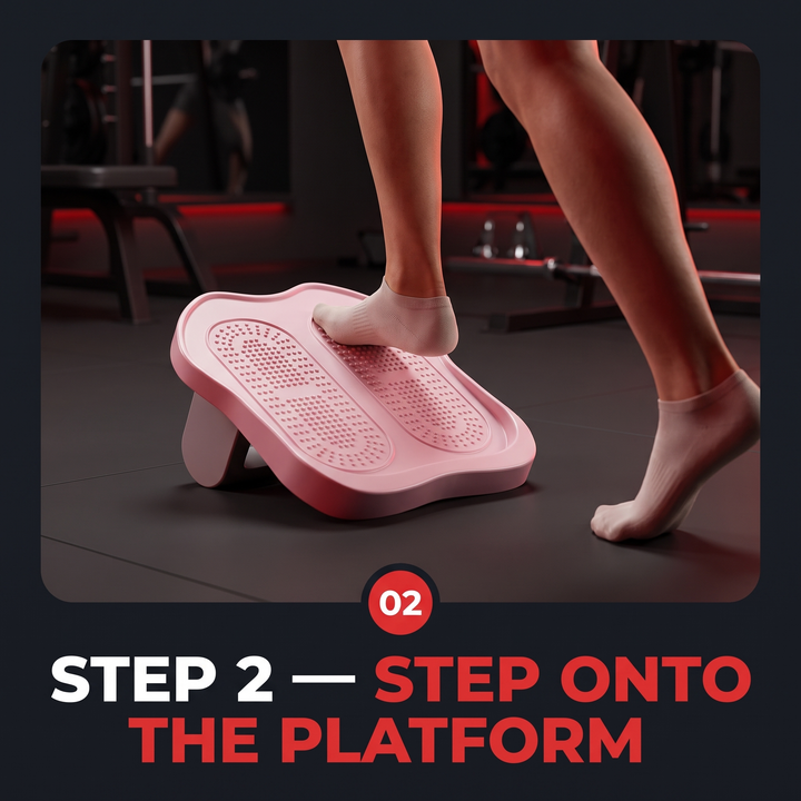 Adjustable Calf Stretching Board 9 Level Slant Board Ankle Mobility Stretcher Non-Slip Incline Board for Tight Calves Home Gym Physiotherapy Recovery