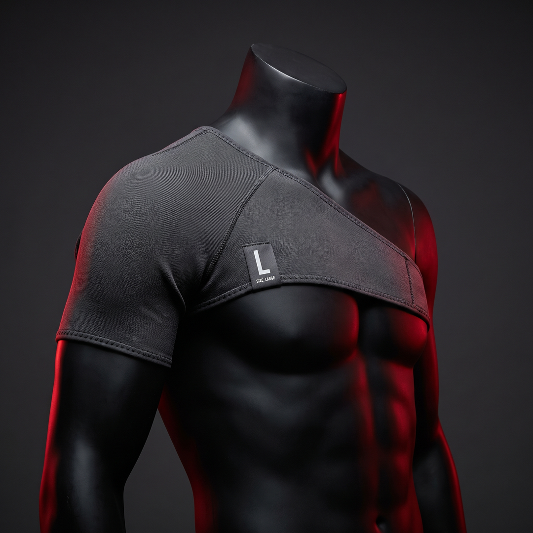 Adjustable Compression Shoulder Brace AC Joint Rotator Cuff Support Sleeve Shoulder Strap Brace for Gym Fitness Recovery Rehabilitation