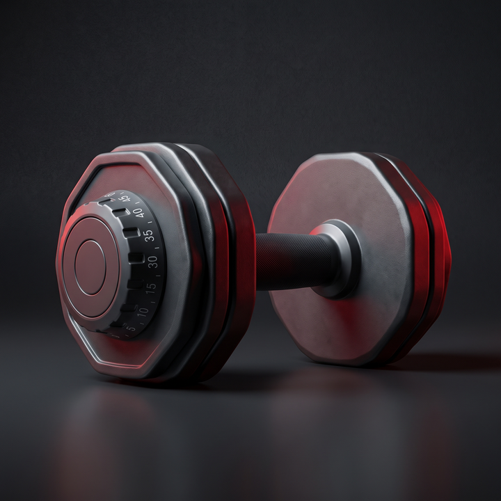 Adjustable Dumbbell Set 40KG Decagonal Quick-Change Weight Dumbbells Home Gym Strength Training Free Weights Fitness Workout Equipment