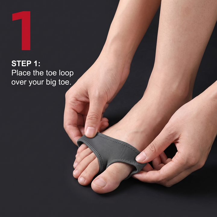 Adjustable Elastic Bunion Corrector Toe Separator Big Toe Straightener Hallux Valgus Support Soft Padded Splint Brace Pair for Daily Wear Foot Alignment