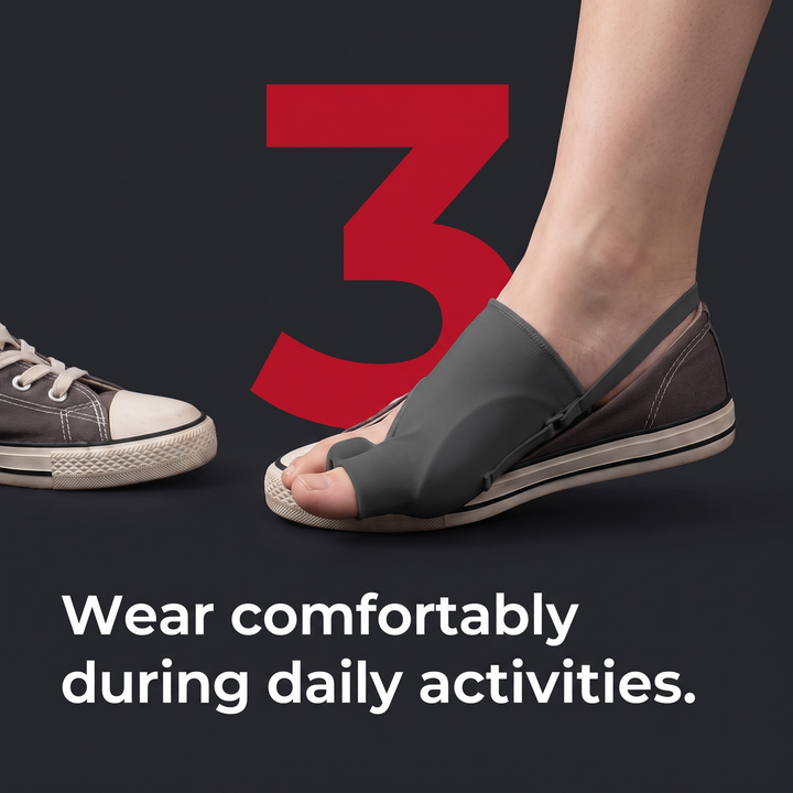 Adjustable Elastic Bunion Corrector Toe Separator Big Toe Straightener Hallux Valgus Support Soft Padded Splint Brace Pair for Daily Wear Foot Alignment