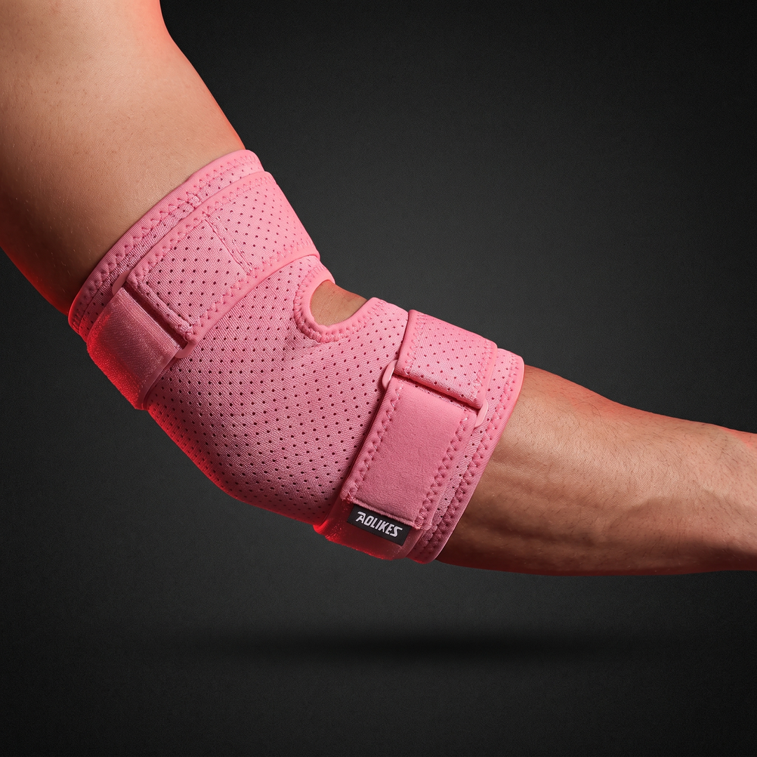 Adjustable Elbow Compression Sleeve Elbow Brace Support for Tennis Golfer Elbow Pain Relief Men Women Gym Fitness Recovery Sleeve