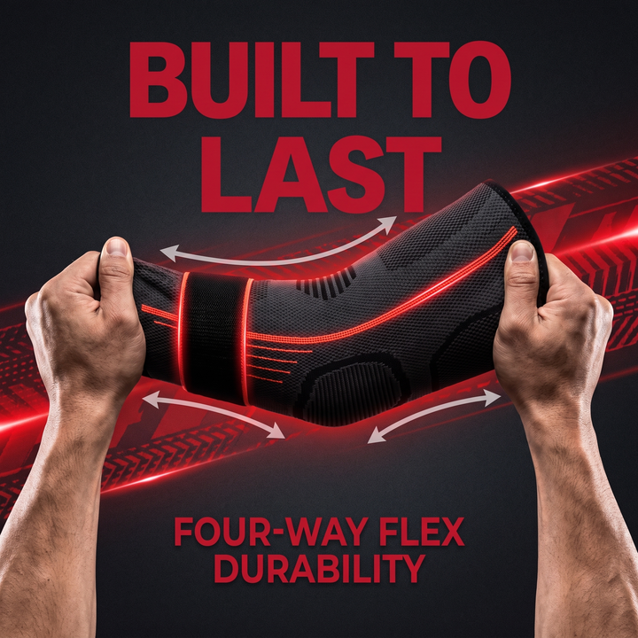 Adjustable Elbow Compression Sleeve Support Brace Arm Warmer Arthritis Bandage Pad Guard Unisex Stretch Fit for Gym Fitness Recovery Training