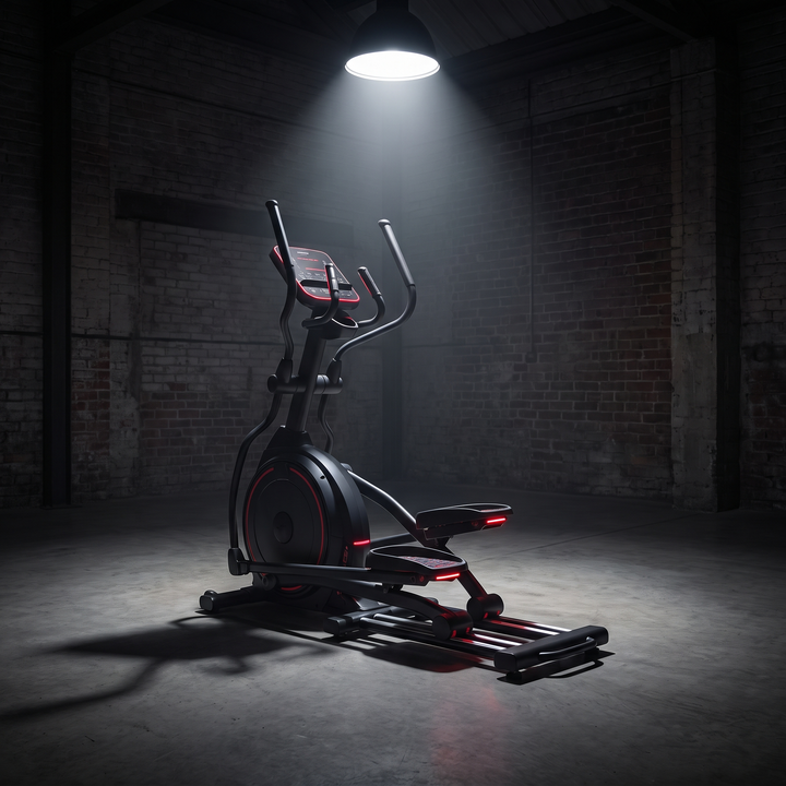 Adjustable Elliptical Training Machine Home Gym Magnetic Drive Quiet Elliptical Cross Trainer Compact Cardio Workout Machine for Home Fitness Strength Recovery
