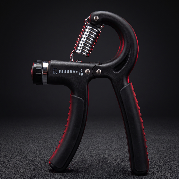 Adjustable Hand Grip Strengthener Forearm Finger Trainer Resistance Exercise Tool Rehabilitation Strength Home Gym Workout