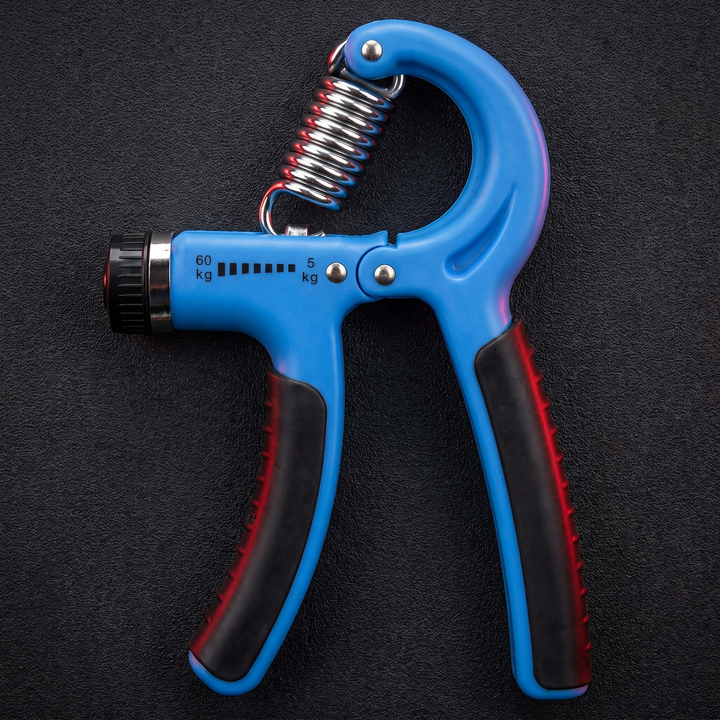 Adjustable Hand Grip Strengthener Forearm Finger Trainer Resistance Exercise Tool Rehabilitation Strength Home Gym Workout