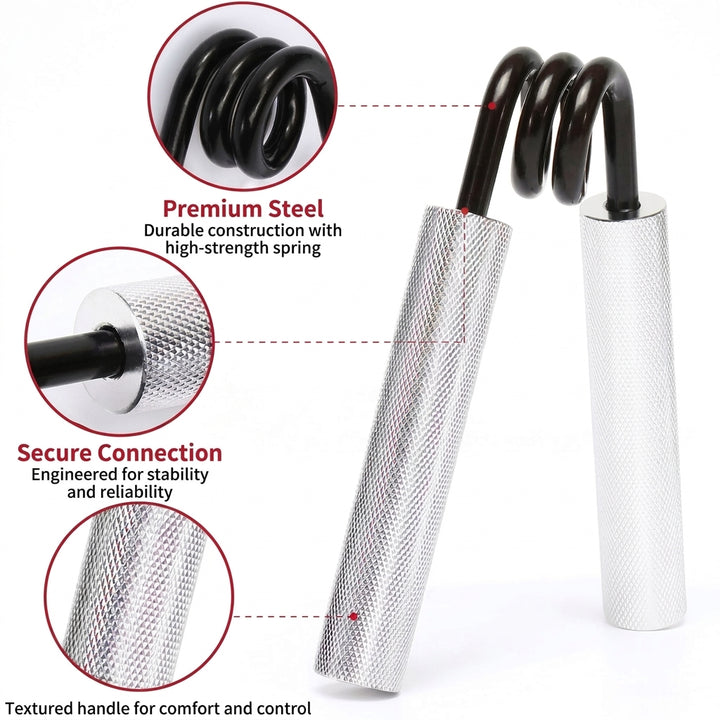 Adjustable Hand Grip Strengthener Forearm Finger Trainer Resistance Exercise Tool Rehabilitation Strength Home Gym Workout