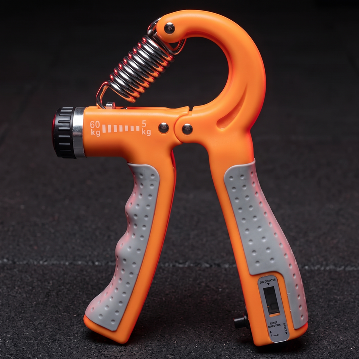 Adjustable Hand Grip Strengthener Forearm Finger Trainer Resistance Exercise Tool Rehabilitation Strength Home Gym Workout