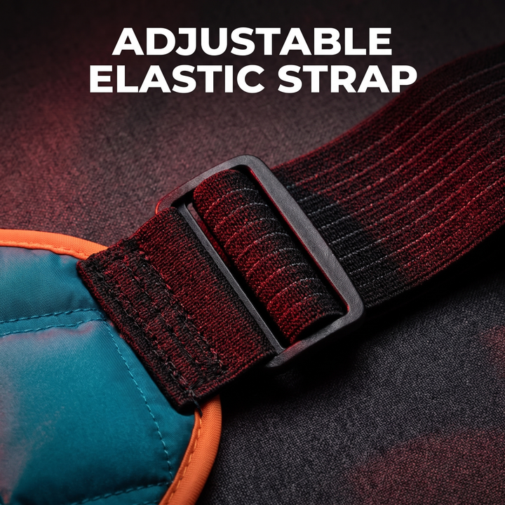 Adjustable Knee Ice Pack Wrap Hot Cold Compress Reusable Gel-Free Ice Pack with Elastic Strap for Shoulder Back Neck Ankle Recovery