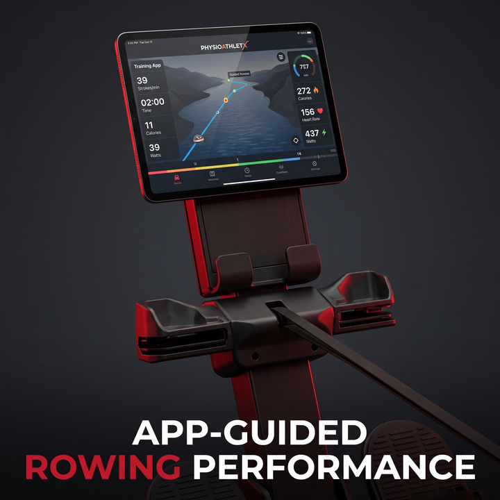 Adjustable Magnetic Rowing Machine 16 Level Resistance Quiet Rower with App Training Home Gym Full Body Cardio Fitness Rowing Machine for Strength Endurance Recovery
