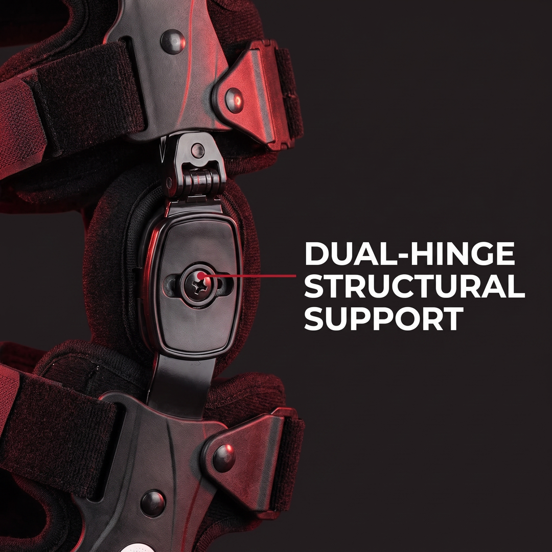 Adjustable OA Unloader Knee Brace Joint Support Patella Stabiliser for ACL Meniscus Injury Pain Relief Rehabilitation Knee Support for Men Women Home Gym