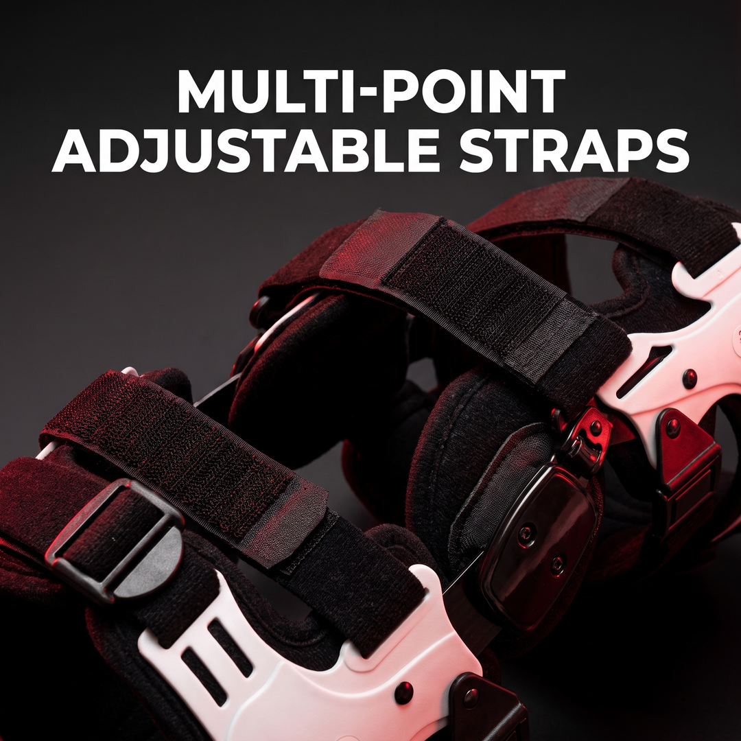 Adjustable OA Unloader Knee Brace Osteoarthritis Knee Support Joint Pain Relief Cartilage Degeneration Knee Stabiliser Lightweight Rehabilitation Brace