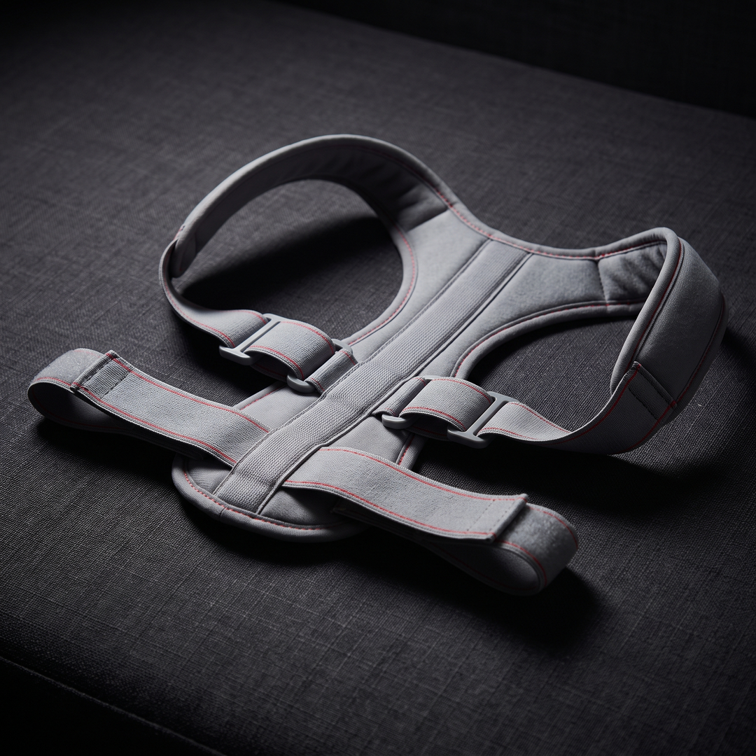 Adjustable Posture Corrector Belt Breathable Back Support Brace Shoulder Neck Alignment Strap for Men Women Home Office Daily Use Posture Training