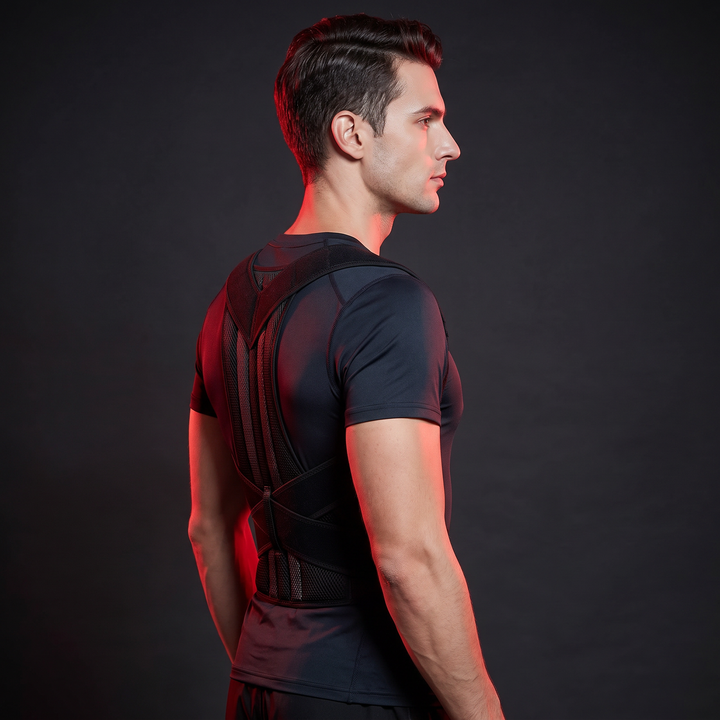 Adjustable Posture Corrector Full Back Brace Shoulder Straightener Support Brace for Men and Women Posture Improvement Back Relief Home and Office Use