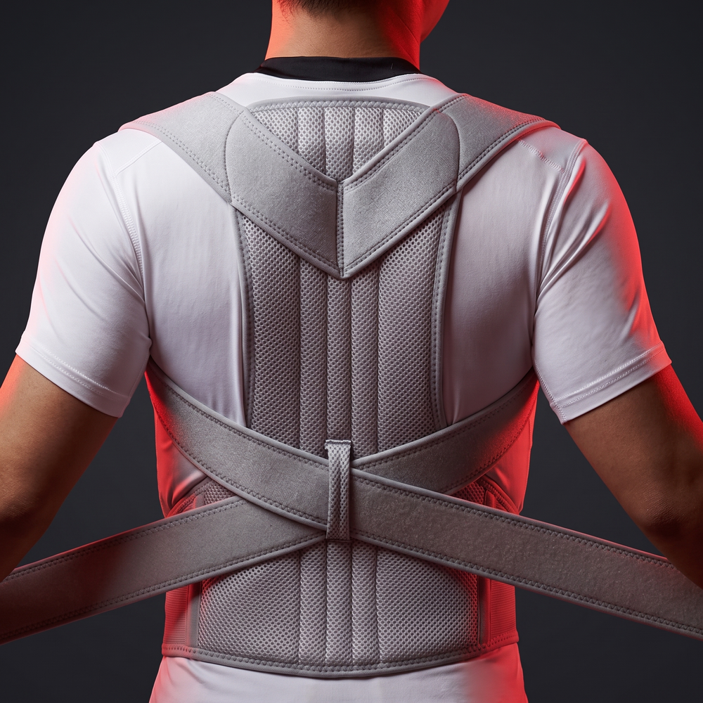 Adjustable Posture Corrector Full Back Brace Shoulder Straightener Support Brace for Men and Women Posture Improvement Back Relief Home and Office Use