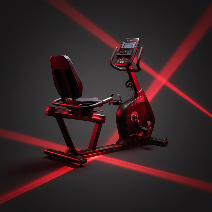 Adjustable Recumbent Exercise Bike Bluetooth Smart Stationary Bike LCD Display Heart Rate Monitor Handlebars Home Gym Cardio Fitness Bike for Low Impact Training Recovery