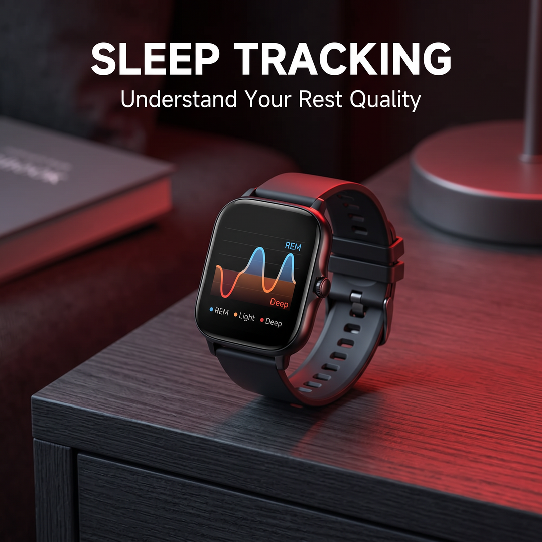 Adjustable Smart Watch Full Touch Screen Fitness Watch with Bluetooth Call Heart Rate Sleep Tracker Sports Smartwatch for Men Women