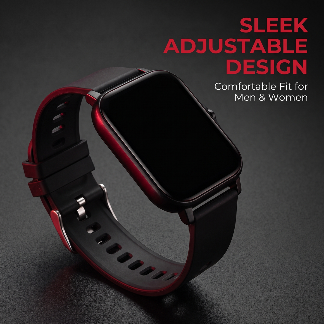 Adjustable Smart Watch Full Touch Screen Fitness Watch with Bluetooth Call Heart Rate Sleep Tracker Sports Smartwatch for Men Women