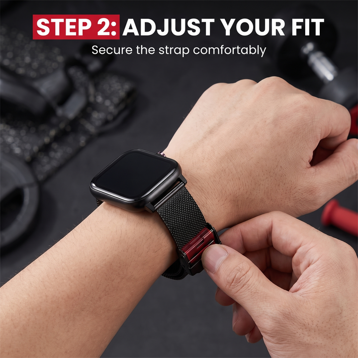 Adjustable Smart Watch Full Touch Screen Fitness Watch with Bluetooth Call Heart Rate Sleep Tracker Sports Smartwatch for Men Women
