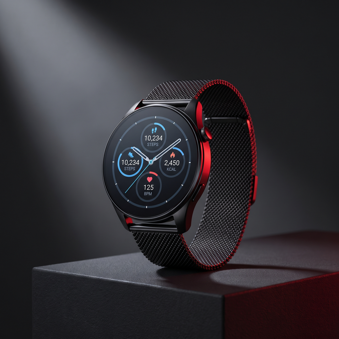 Adjustable Smart Watch with Bluetooth Call Heart Rate Blood Pressure Monitor Sport Fitness Tracker Watch for Men Women Daily Activity Tracking