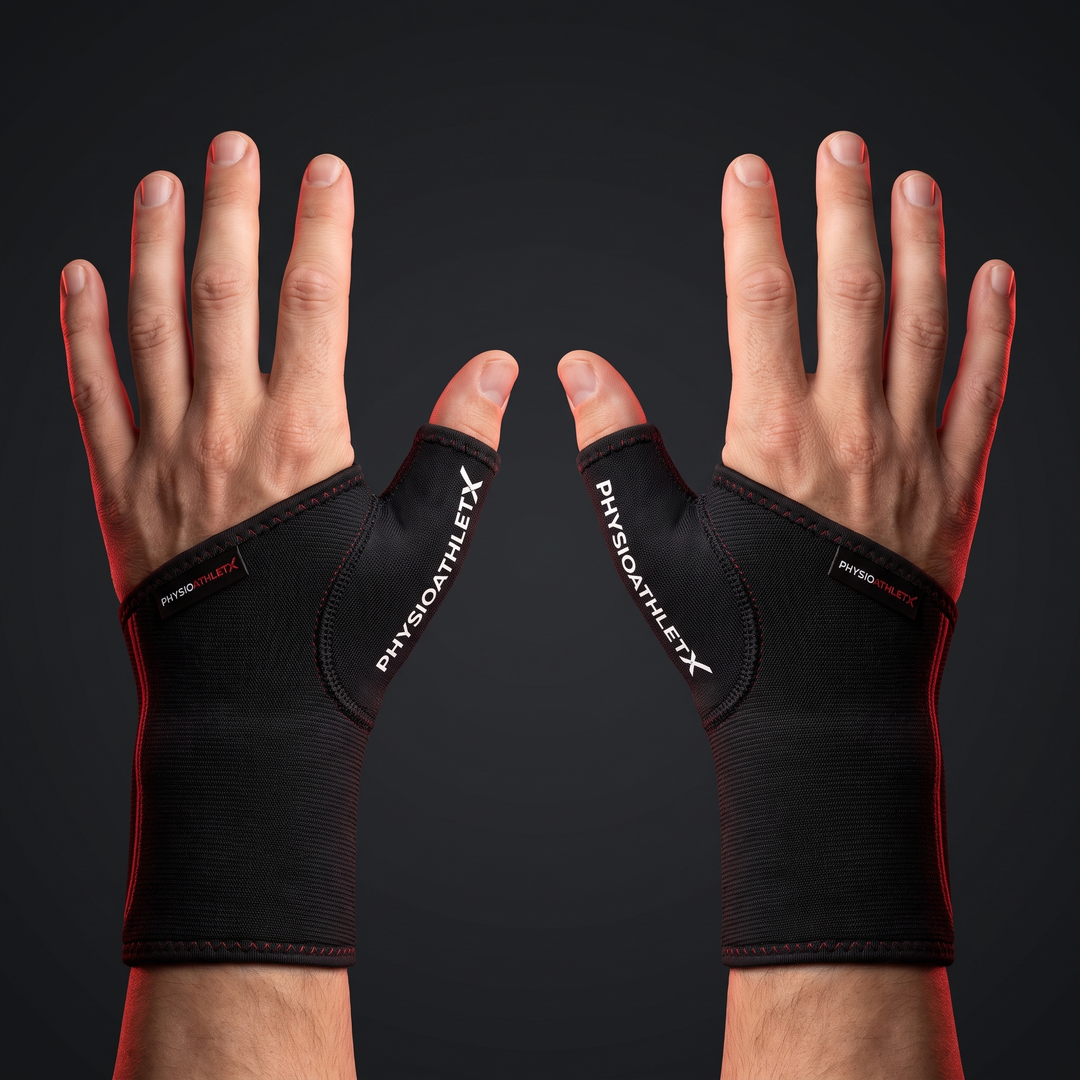 Adjustable Thumb and Wrist Compression Sleeve Splint Liner Tendonitis Arthritis Pain Relief Support Brace for Men and Women Fits Both Hands