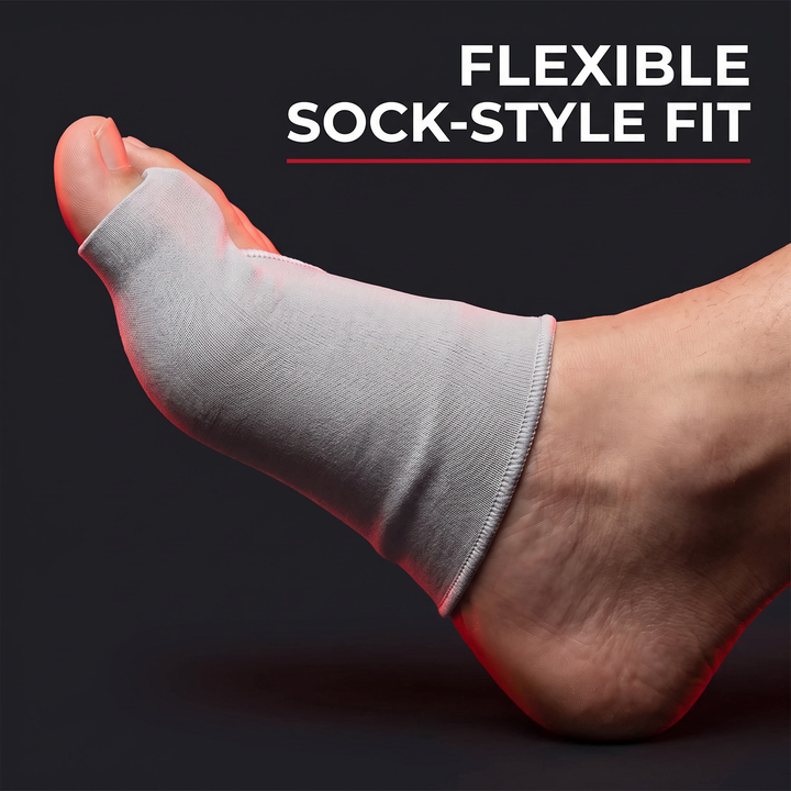 Adjustable Toe Separator Bunion Corrector Hallux Valgus Straightener Orthotic Foot Alignment Corrector Pedicure Sock Toe Spacer for Men Women Daily Use