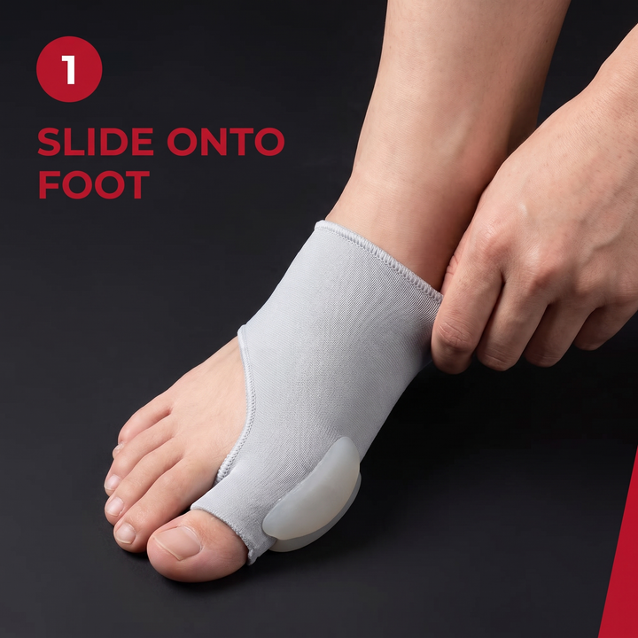 Adjustable Toe Separator Bunion Corrector Hallux Valgus Straightener Orthotic Foot Alignment Corrector Pedicure Sock Toe Spacer for Men Women Daily Use
