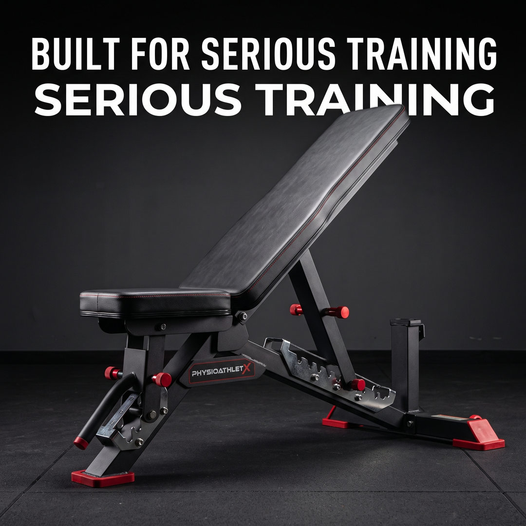 Adjustable Weight Bench Multi-Angle Incline Decline Flat Bench Press Home Gym Strength Training Workout Bench Commercial Grade Fitness Bench for Full Body Exercise