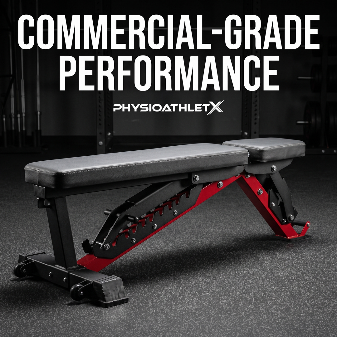 Adjustable Weight Bench Multi-Angle Incline Decline Flat Bench Press Home Gym Strength Training Workout Bench Commercial Grade Fitness Bench for Full Body Exercise