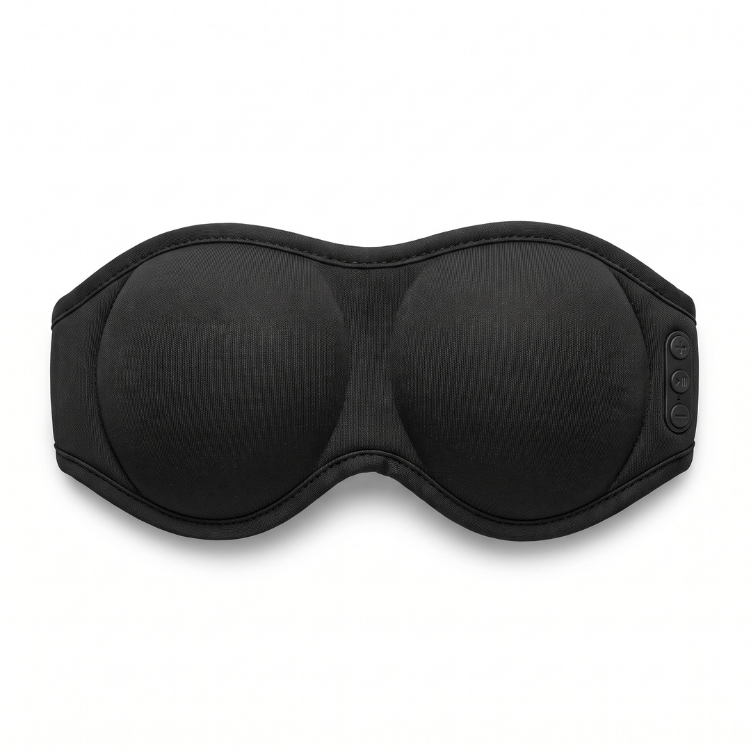 Bluetooth Sleep Mask Wireless Sleeping Headphones 3D Eye Mask Adjustable Blindfold Headset for Men Women Home Rest Recovery