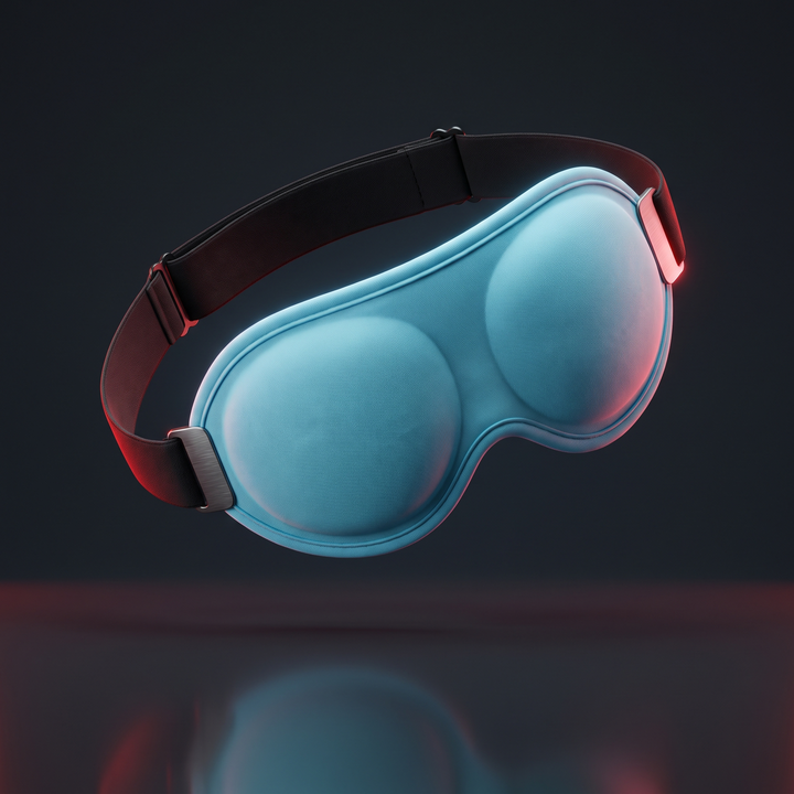 Bluetooth Sleep Mask Wireless Sleeping Headphones 3D Eye Mask Adjustable Blindfold Headset for Men Women Home Rest Recovery
