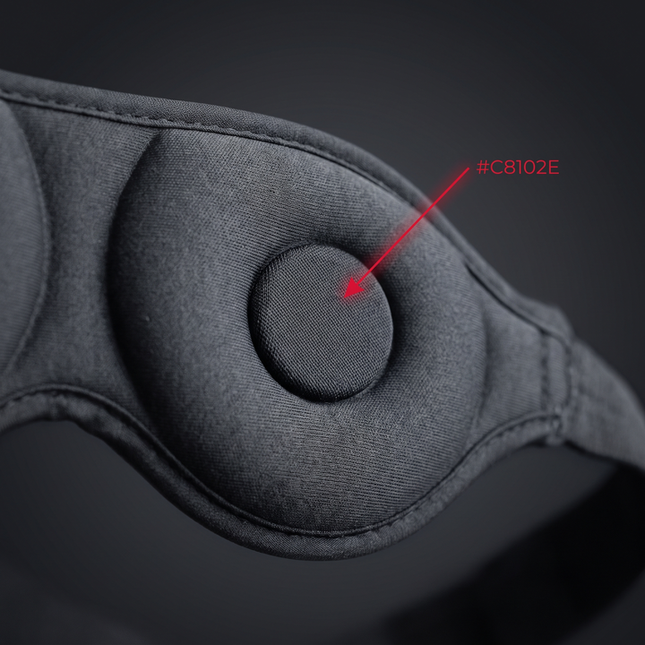 Bluetooth Sleep Mask with Built-In HD Speakers Wireless 3D Eye Mask Headphones for Sleep Music Relaxation Travel Light Blocking Comfortable Sleep Aid