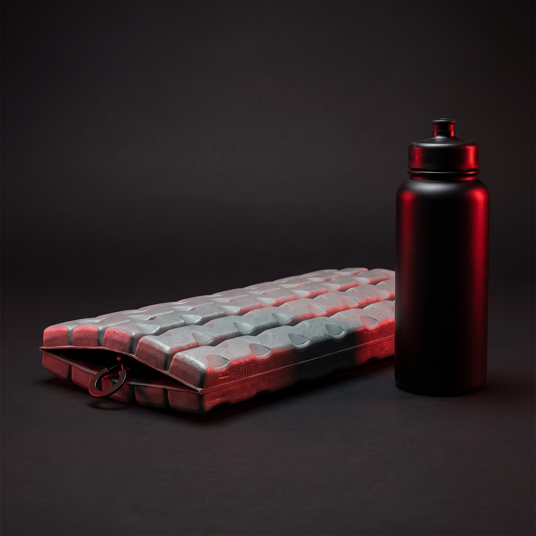 Collapsible Foam Roller Travel Muscle Recovery Roller Back Massager Deep Tissue Massage Roller Portable Foam Roller for Pain Relief Home Gym Workout