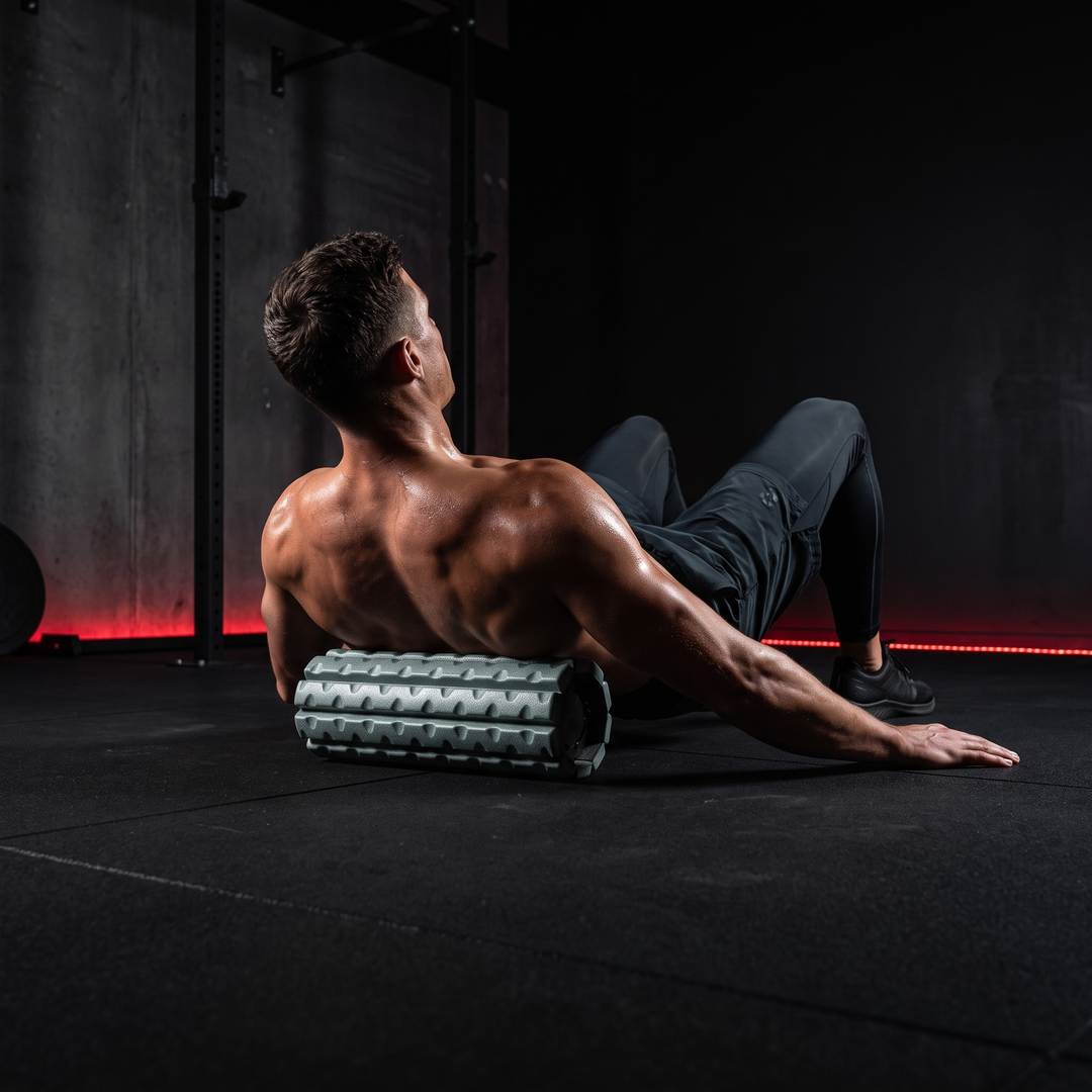 Collapsible Foam Roller Travel Muscle Recovery Roller Back Massager Deep Tissue Massage Roller Portable Foam Roller for Pain Relief Home Gym Workout