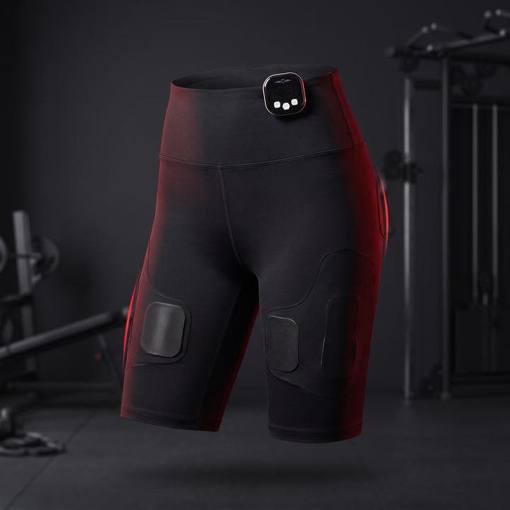 EMS Muscle Stimulation Shorts Microcurrent Leg Toning Pants Intelligent Glute Trainer Recovery Leggings for Home Gym Fitness Rehabilitation