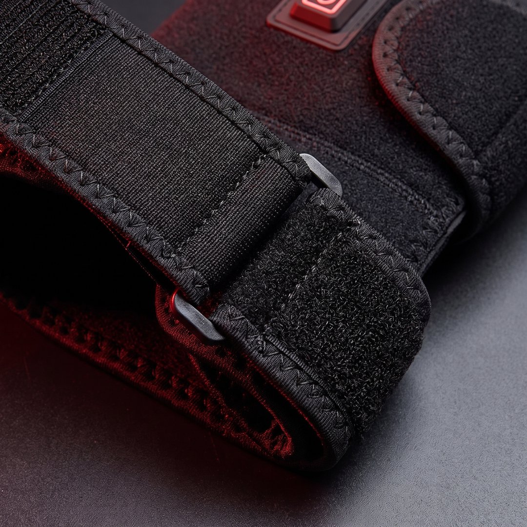 Electric Heated Knee Wrap USB Powered Knee Heating Pad Adjustable Warming Strap Joint Support Brace for Home Recovery Daily Use