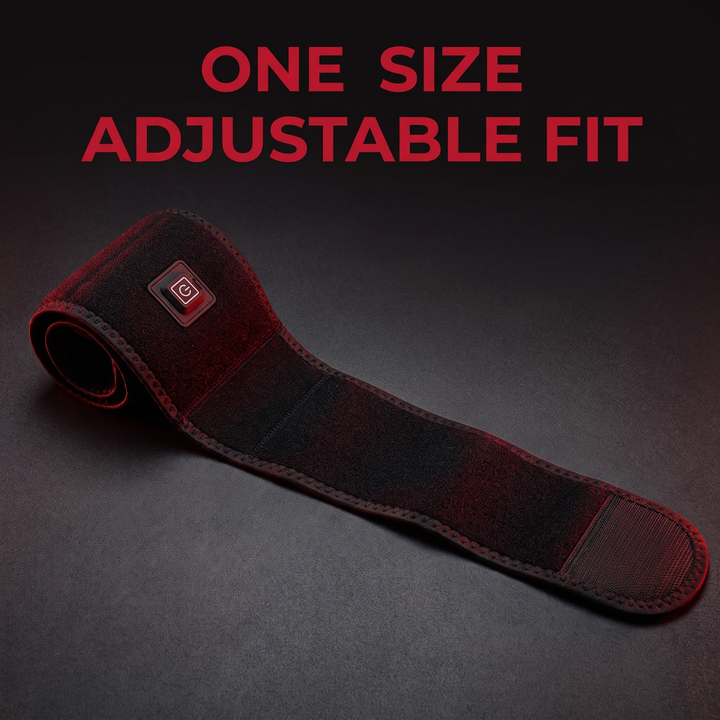 Electric Heated Knee Wrap USB Powered Knee Heating Pad Adjustable Warming Strap Joint Support Brace for Home Recovery Daily Use