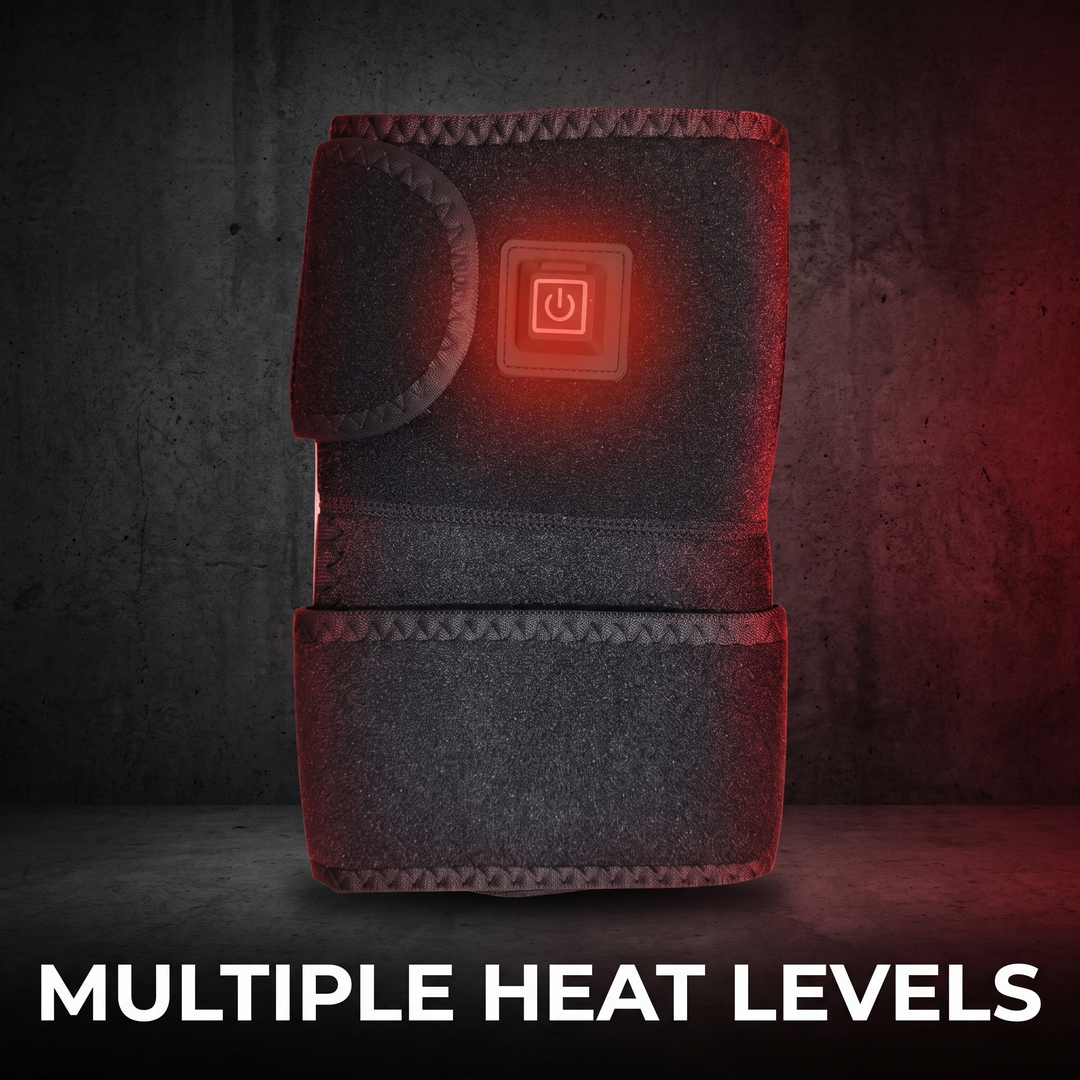 Electric Heated Knee Wrap USB Powered Knee Heating Pad Adjustable Warming Strap Joint Support Brace for Home Recovery Daily Use