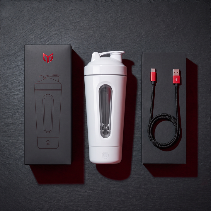 Electric Protein Shaker Bottle 650ml Automatic Mixing Cup Blender Bottle for Gym Fitness Workout Protein Powder Smoothie Milk Coffee Home Outdoor Use