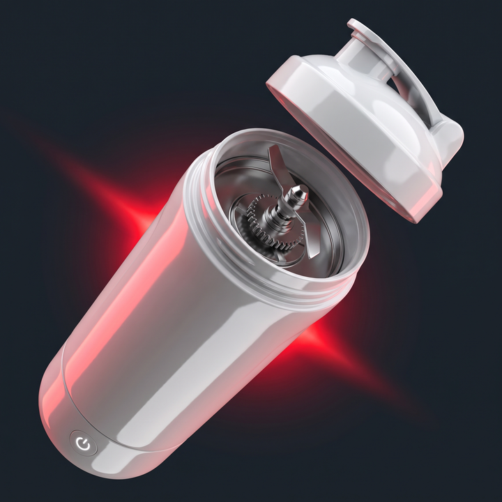 Electric Protein Shaker Bottle 650ml Automatic Mixing Cup Blender Bottle for Gym Fitness Workout Protein Powder Smoothie Milk Coffee Home Outdoor Use
