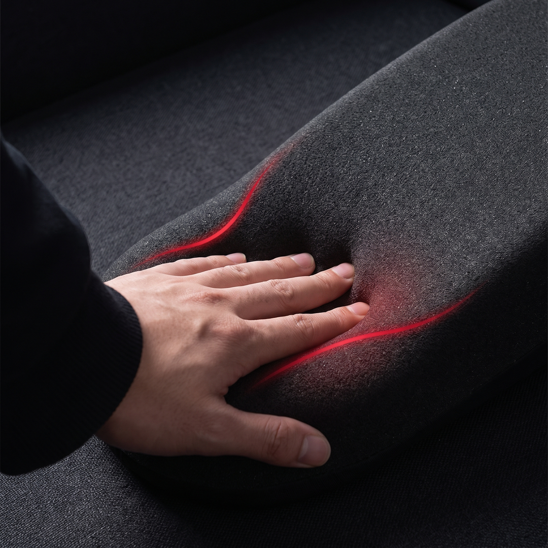 Ergonomic Car Neck Pillow Memory Foam Headrest Cushion Lumbar Back Support Breathable Seat Pillow Stress Relief Travel Cushion
