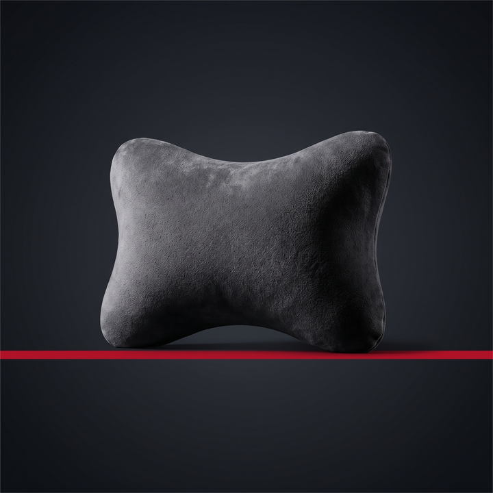 Ergonomic Car Neck Pillow Memory Foam Headrest Cushion Lumbar Back Support Breathable Seat Pillow Stress Relief Travel Cushion