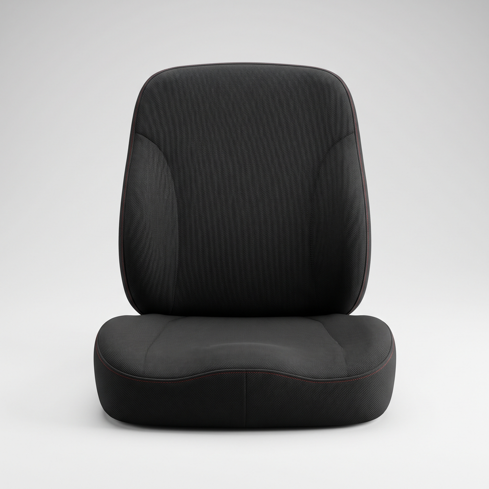 Ergonomic Lumbar Support Seat Cushion with Backrest Memory Foam Chair Cushion for Office Home Study Posture Support Coccyx Relief Cushion for Long Sitting