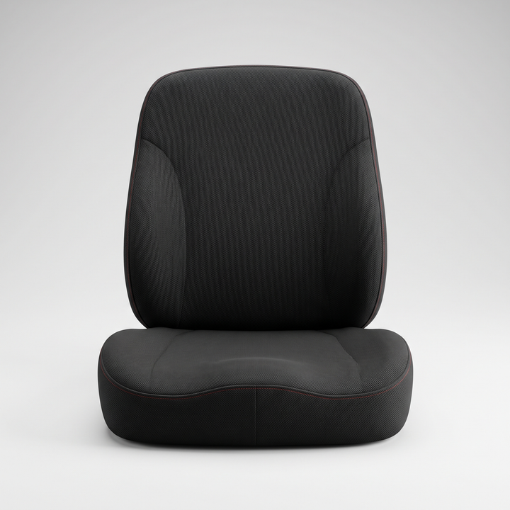 Ergonomic Lumbar Support Seat Cushion with Backrest Memory Foam Chair Cushion for Office Home Study Posture Support Coccyx Relief Cushion for Long Sitting