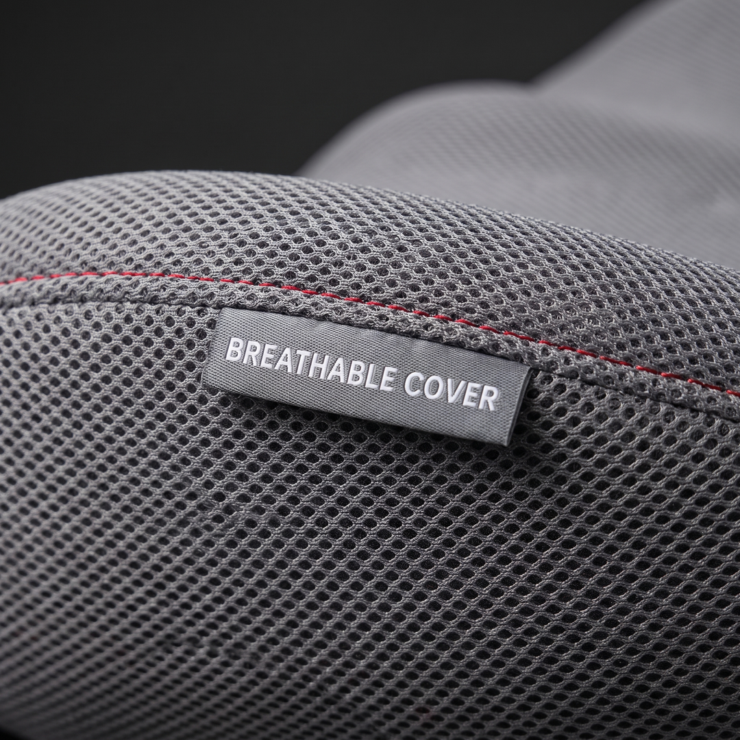 Ergonomic Lumbar Support Seat Cushion with Memory Foam Backrest Pad for Office Chair Car Seat Wheelchair Coccyx Tailbone Relief Back Support Cushion