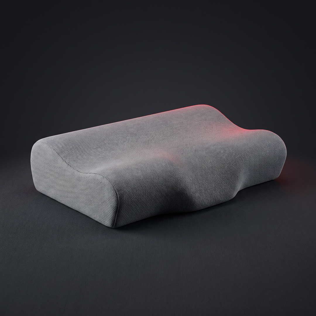 Ergonomic Memory Foam Cervical Pillow Contour Neck Support Pillow for Neck Pain Relief Side Back Stomach Sleeper Orthopedic Design Home Sleep Recovery